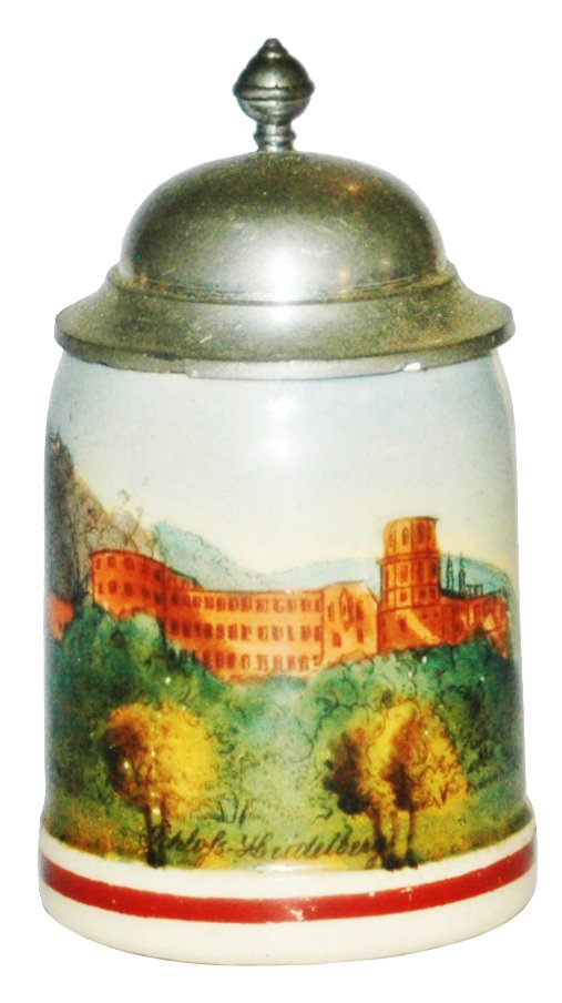 Heidelberg Castle Miniature 1-1/2" Stein (1 of 1)