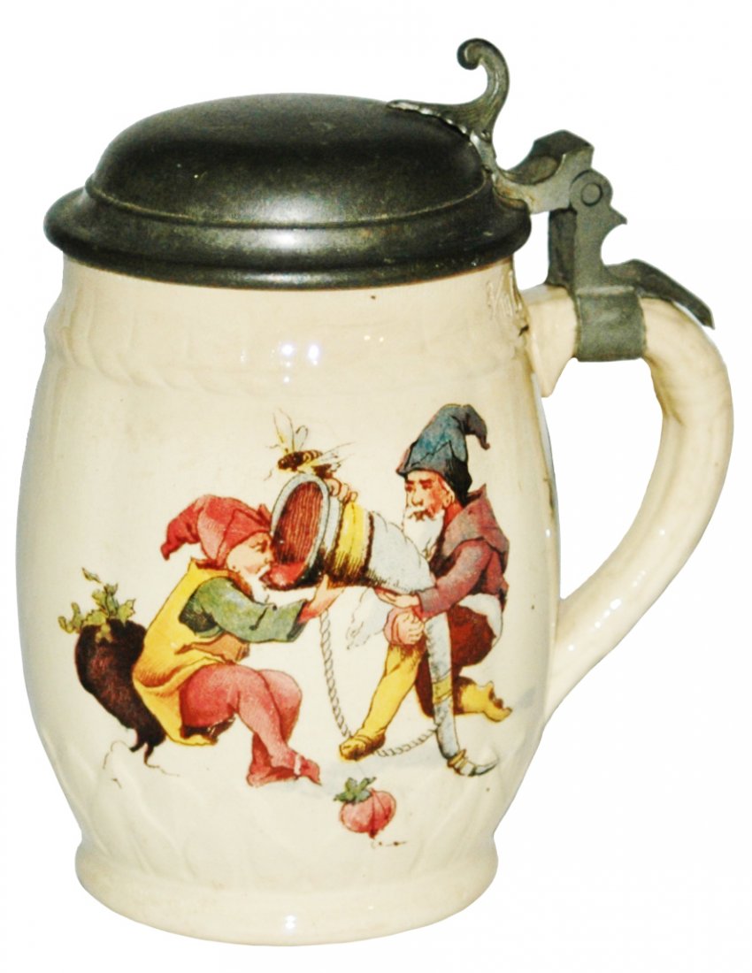 Mettlach Dwarfs 3/10L Stein (1 of 2)