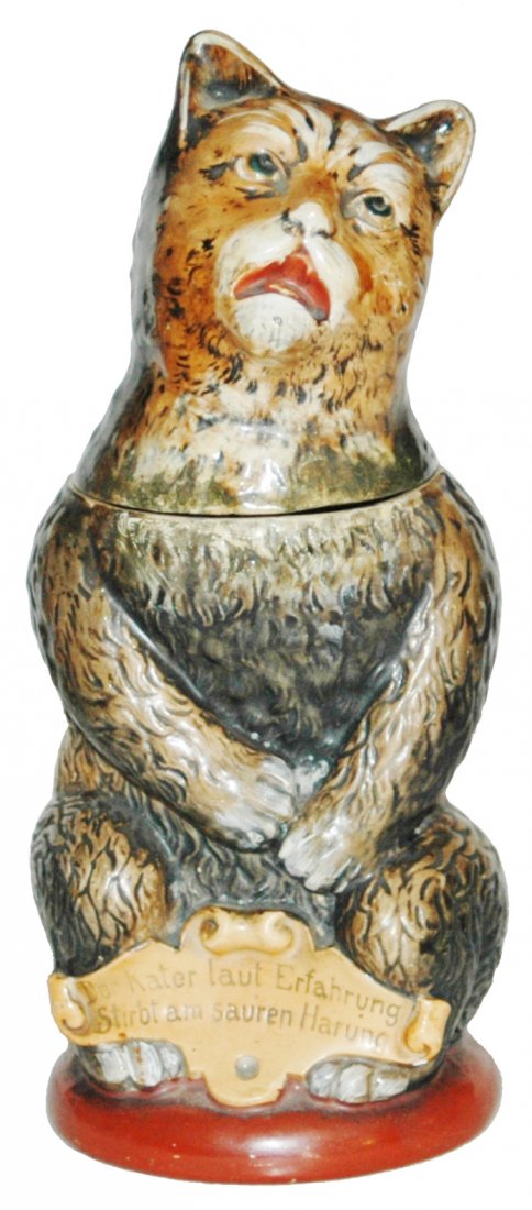 Hangover Cat with Verse Character Stein (1 of 3)