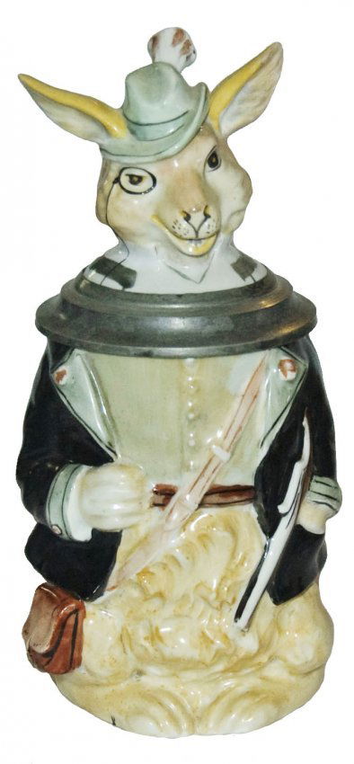 Hunter Rabbit RPM Porcelain Character Stein (1 of 1)