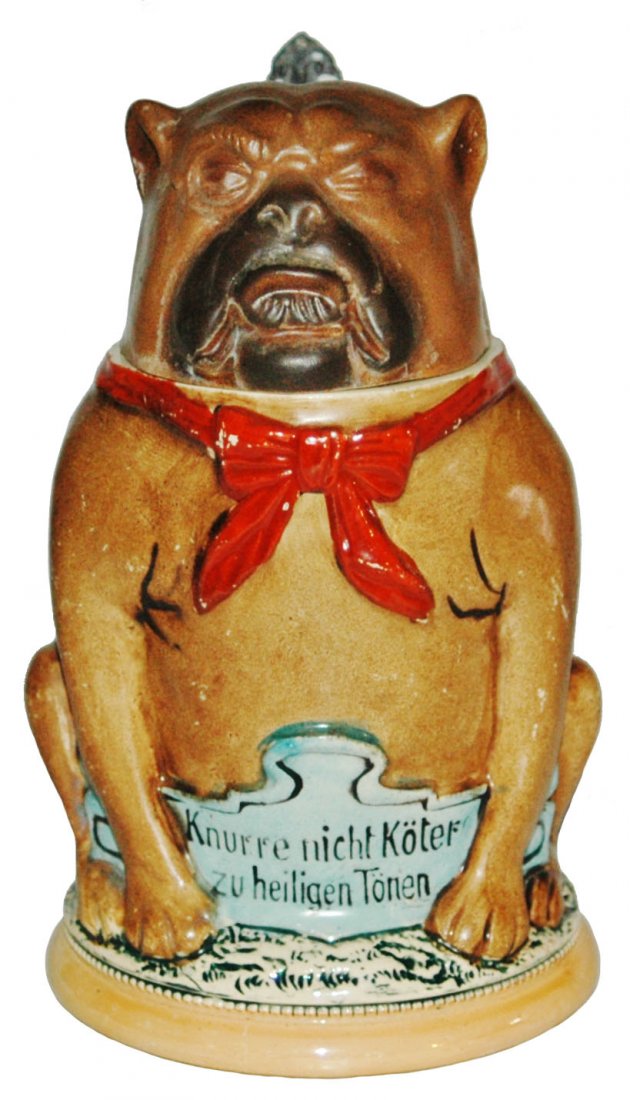 Bulldog Character Stein (1 of 2)
