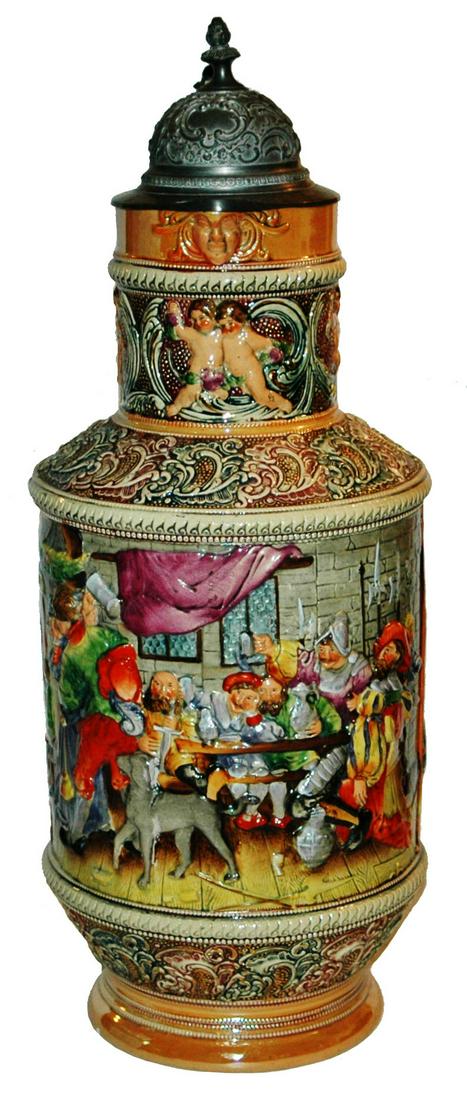 Diesinger 7L Landsknecht & Knights Stein wNice Lid (1 of 4)