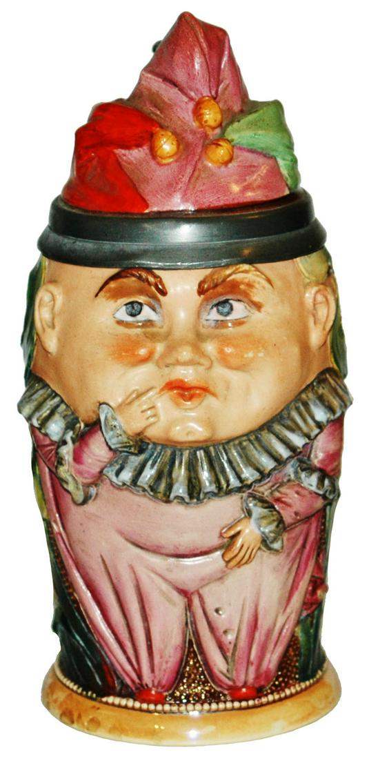 Diesinger Jester  in Clown Suit Character Stein (1 of 4)