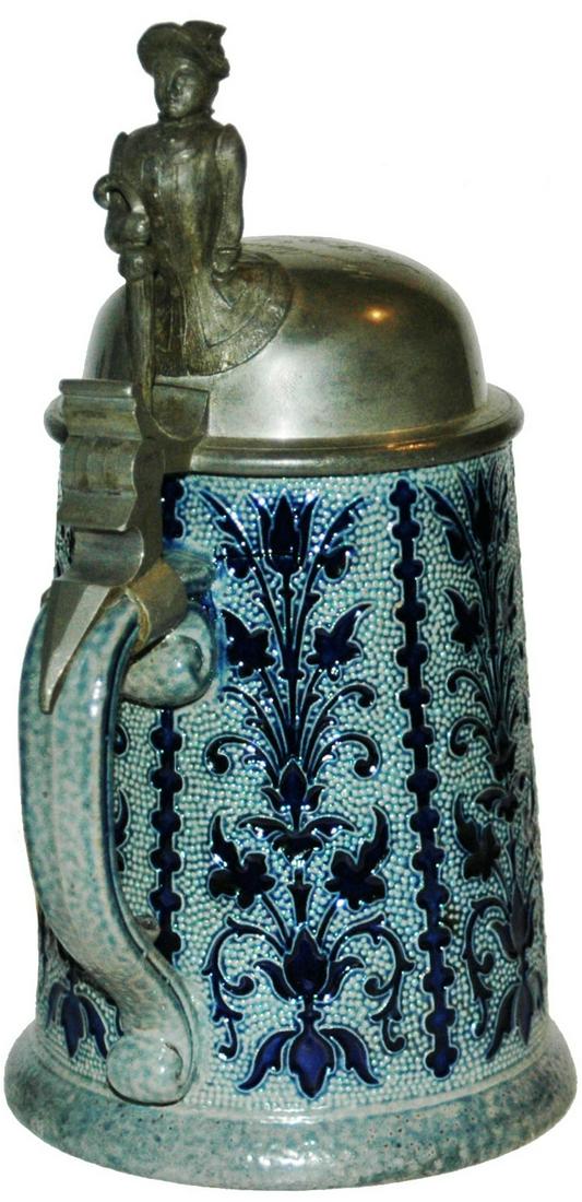 HR Bustle Lady Stoneware Character Stein (1 of 3)