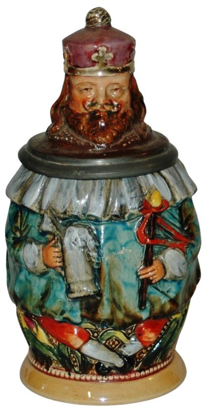 Diesinger King Character Stein 1/4L (1 of 3)