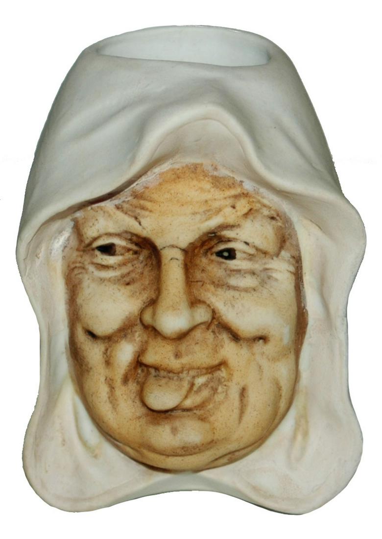 Bohne Porcelain Monk Match Holder Striker 3" (1 of 3)