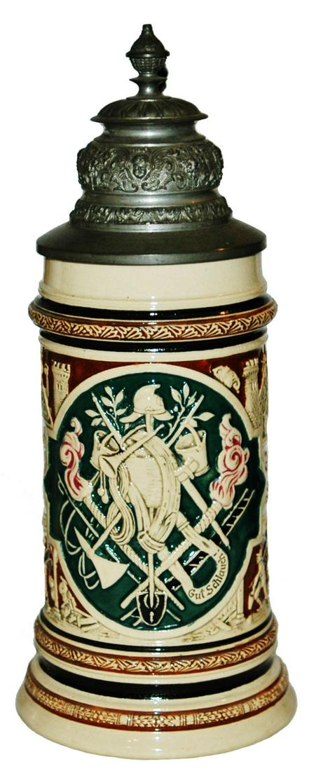 Occupational Dumler & Breiden Fireman Stein (1 of 4)