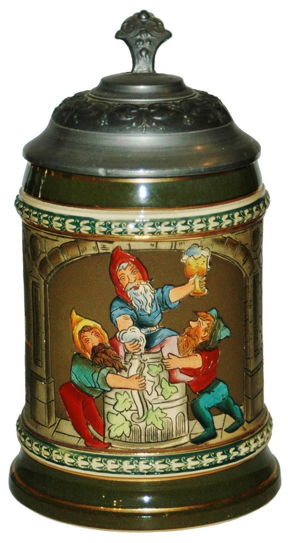 Dwarf Drinks from Large Stein (1 of 4)