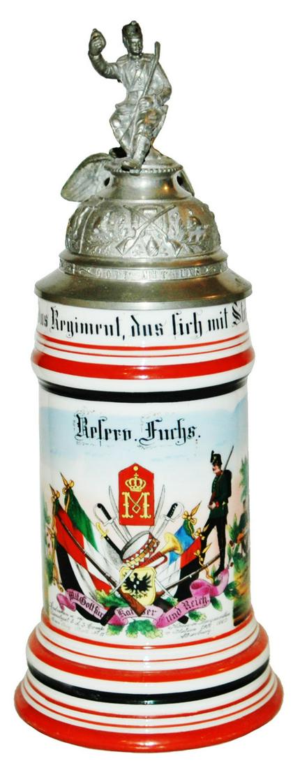 Regimental Hess Jag Batt Shooting Scene Stein (1 of 4)