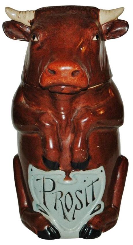 Bull & Prosit Hanke Character Stein (1 of 3)