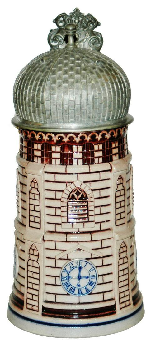 Frauenkirche Tower Stoneware Character Stein (1 of 3)