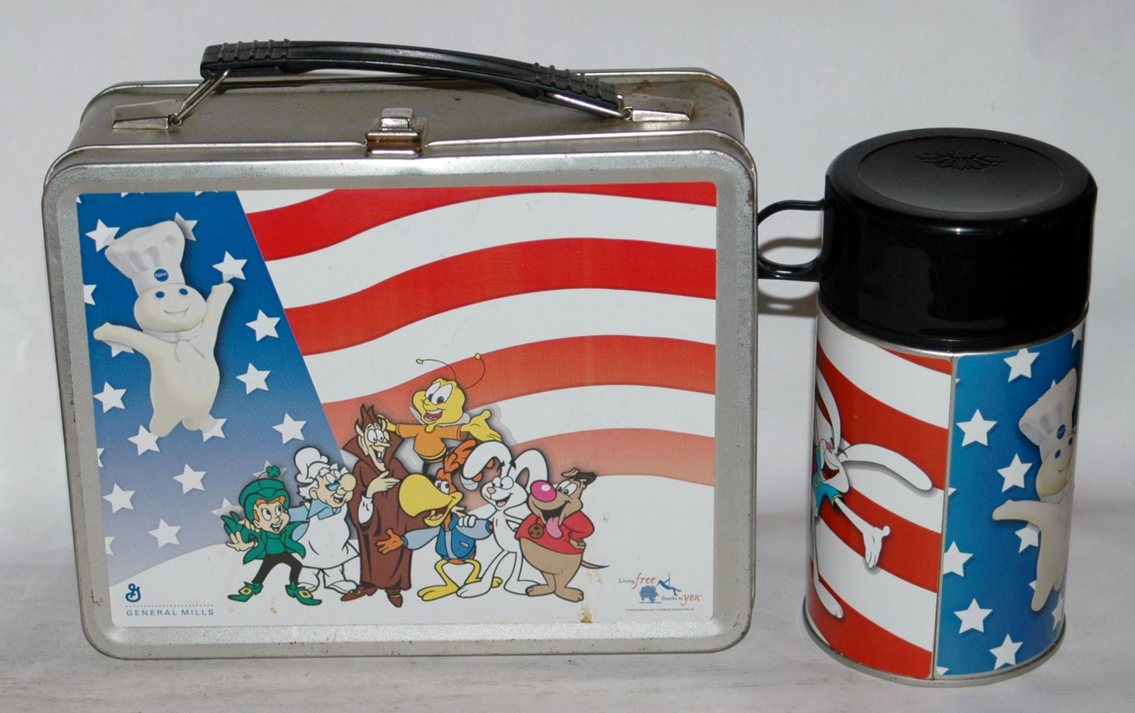 Rare General Mills Advertising Lunch Box & Thermos (1 of 4)