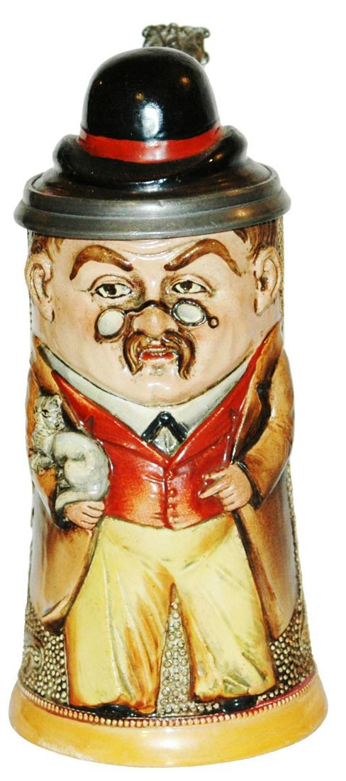 Man with Cat Diesinger Character Stein (1 of 4)