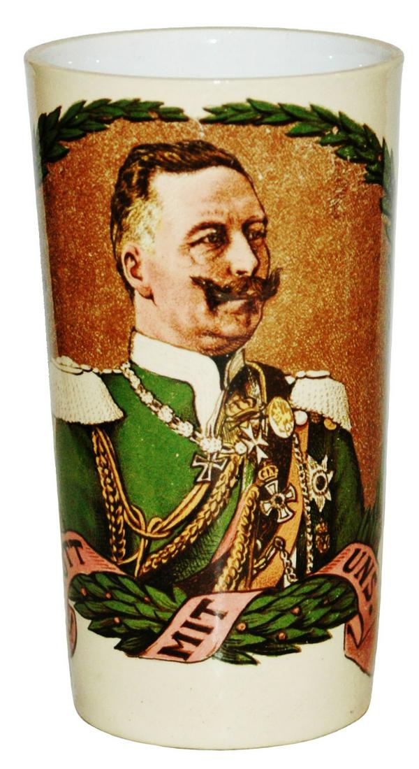 Mettlach Kaiser Wilhelm II Beaker (1 of 2)