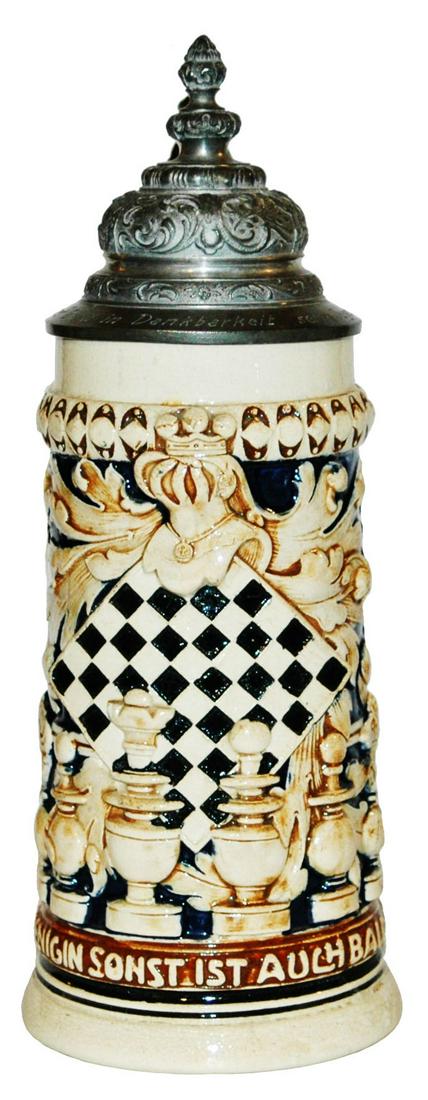 Uncommon Chess Board & Pieces Stein (1 of 4)