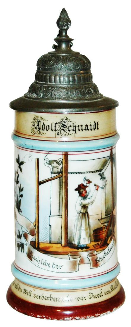 Occupational Plasterer Porcelain Stein (1 of 4)