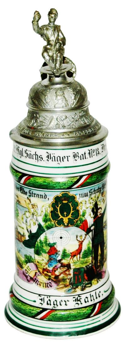 Regimental Jager No 13 Dresden Stein 2 Side Scenes (1 of 4)