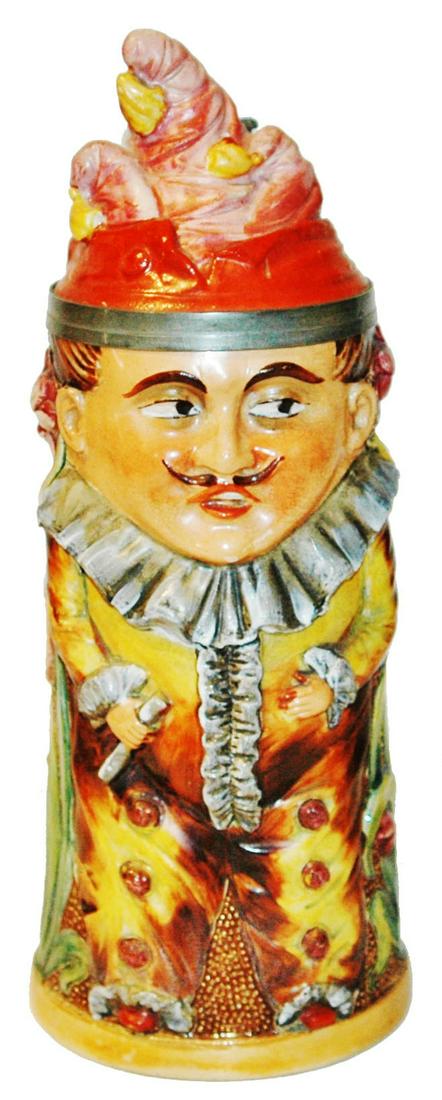Diesinger Jester w Frilly Collar Character Stein (1 of 4)