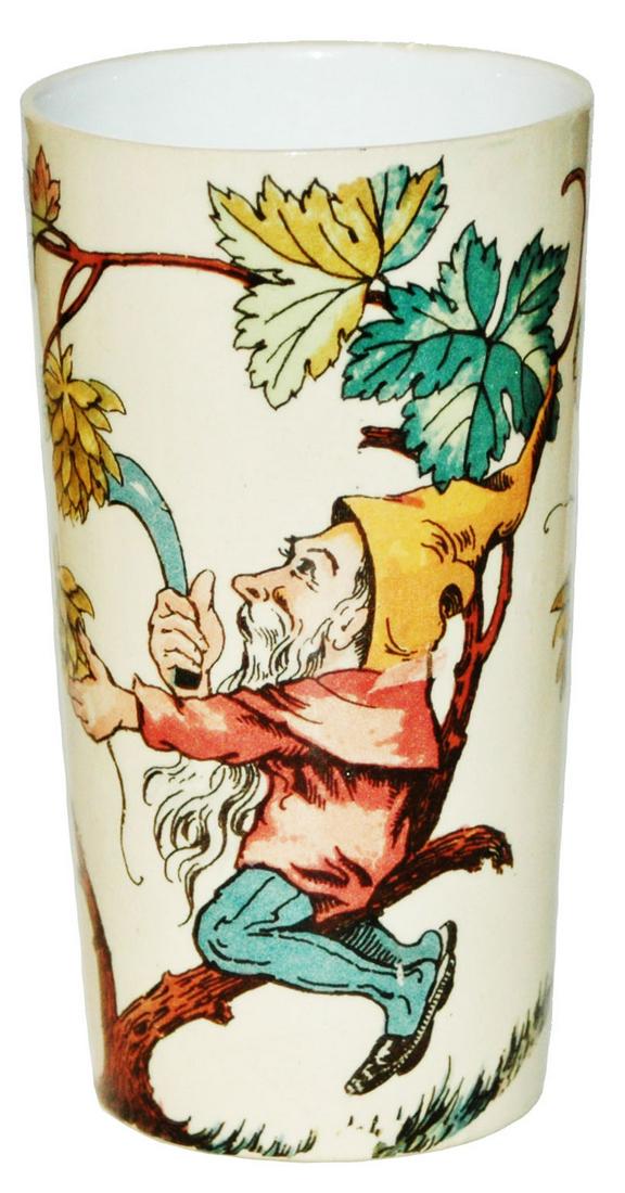 Mettlach Dwarf Picks Hops & Buds Beaker (1 of 2)