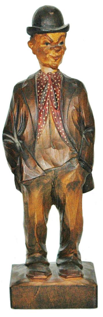 Carved Wood Hobo Whistler Working Condition (1 of 4)