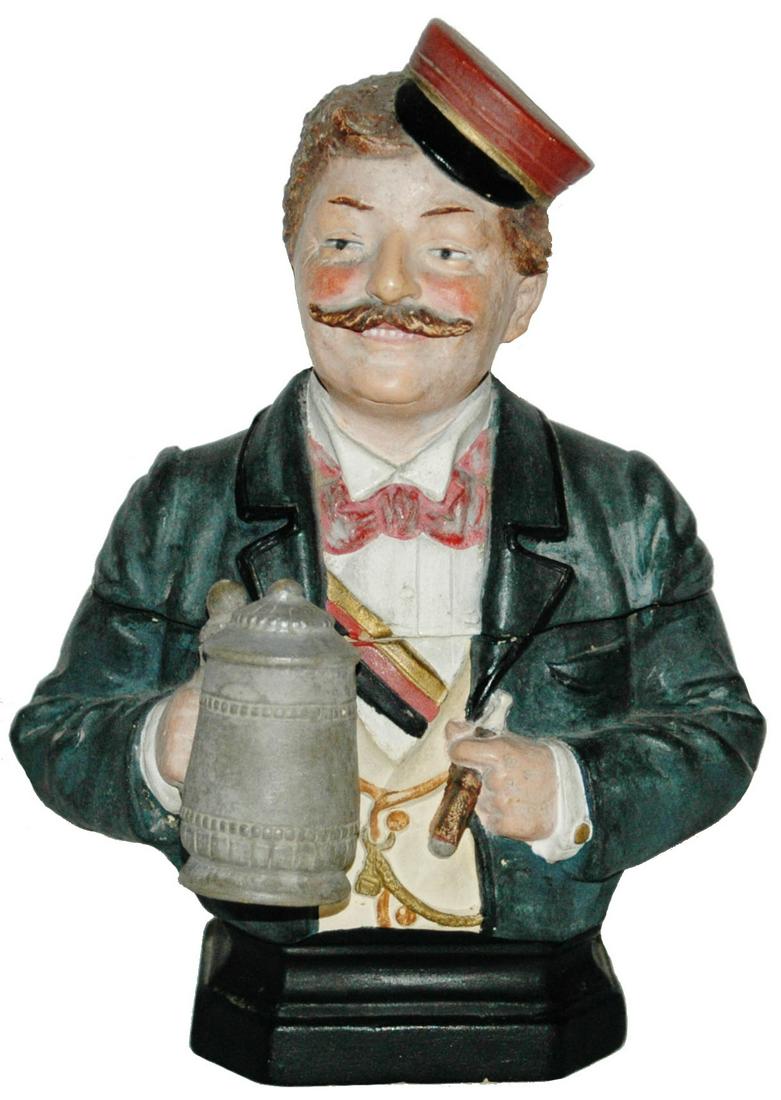 Terracotta JM Fraternal Student w Hat & Stein (1 of 3)