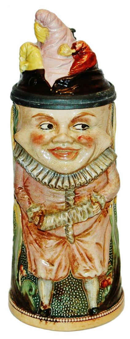 Diesinger Accordion Jester Character Stein (1 of 4)