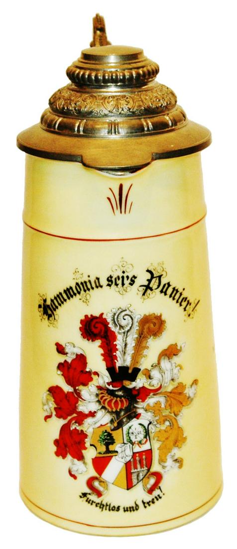 2L Dueling Fraternal Student Shield 1905 Stein (1 of 4)