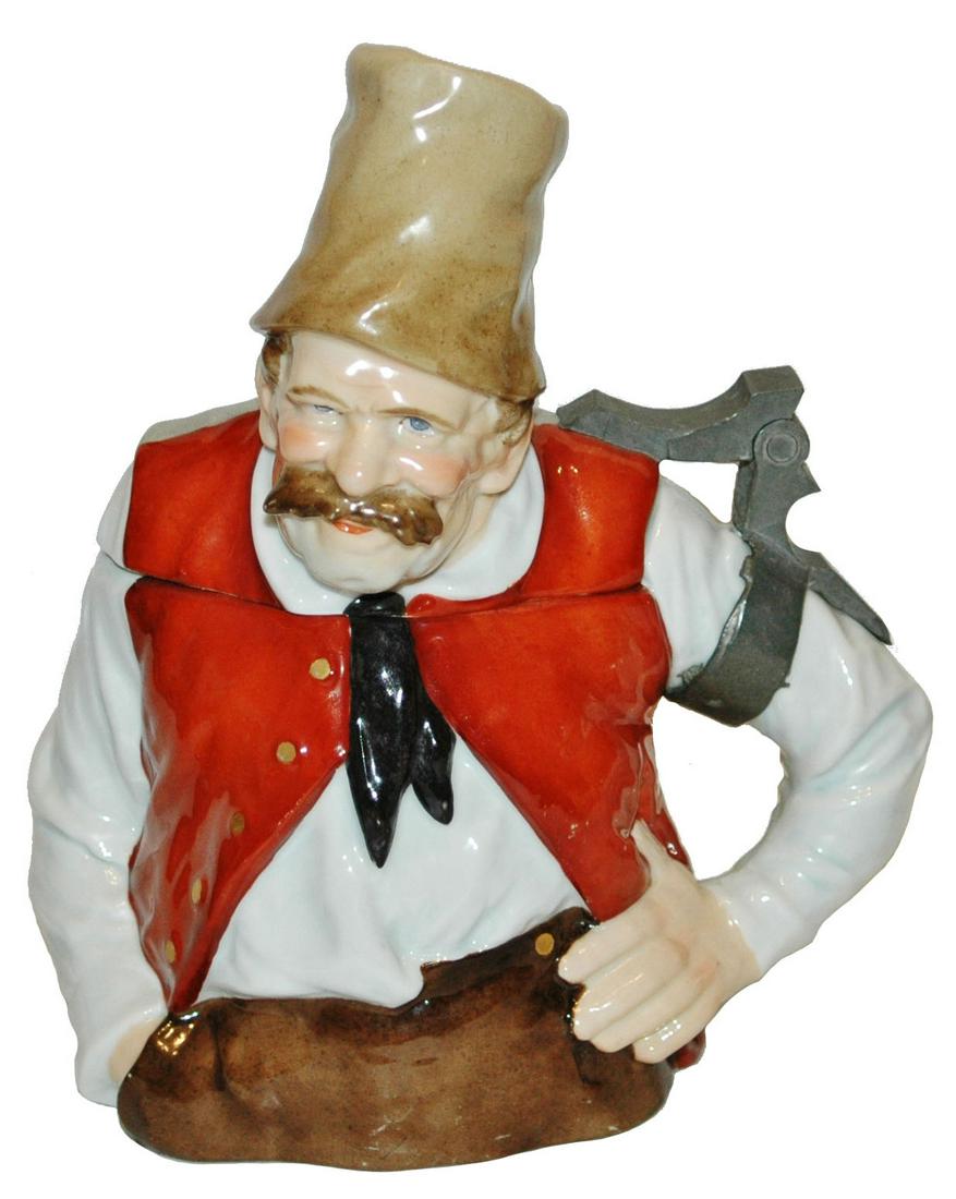 Rare Full Color Turkish Man Schierholz Stein (1 of 4)