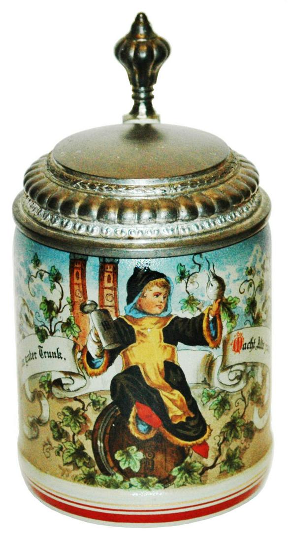 Mettlach Bavaria Munich Child Stein (1 of 3)