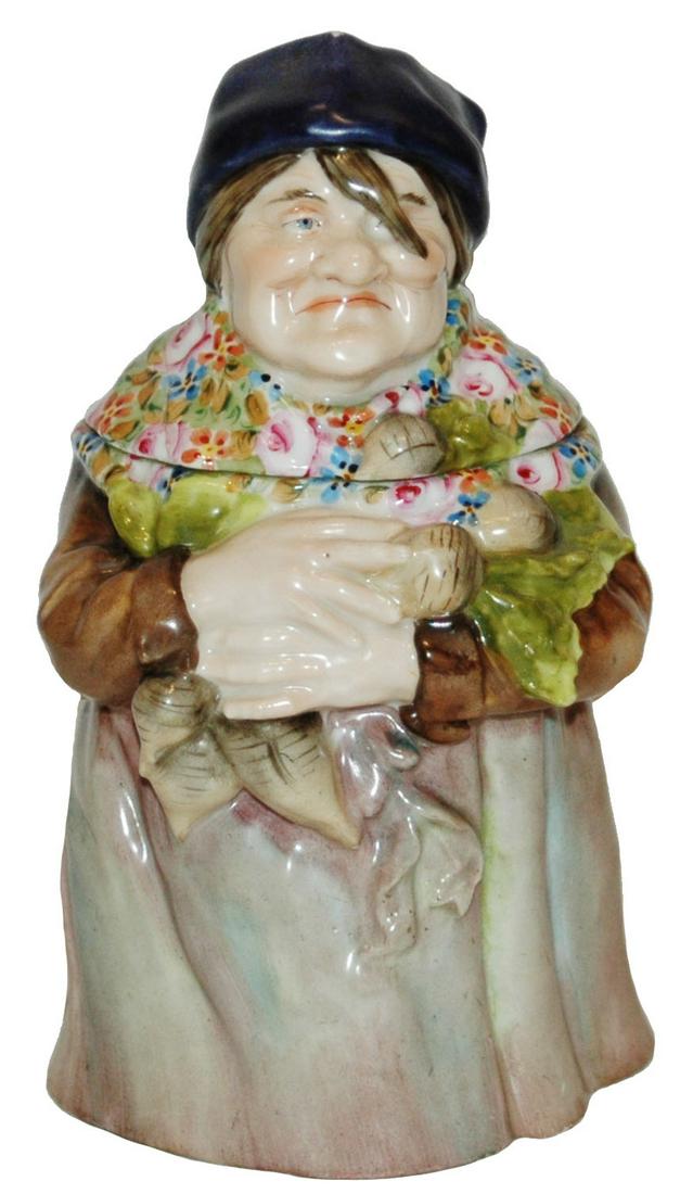 Scheirholz Woman w Radishes Porcelain Stein (1 of 4)