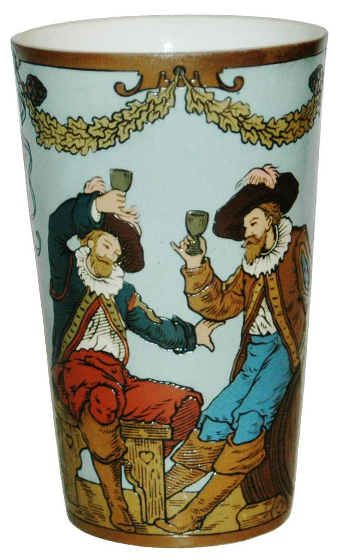 Mettlach Beaker Drinking Landsknecht (1 of 3)