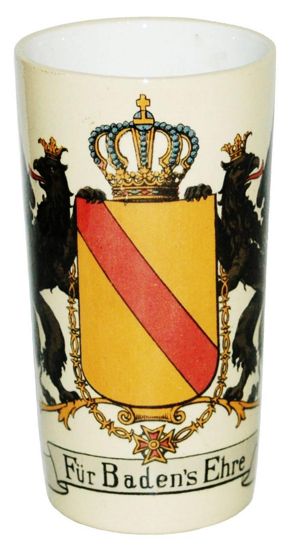 Mettlach Beaker Baden Shield (1 of 1)