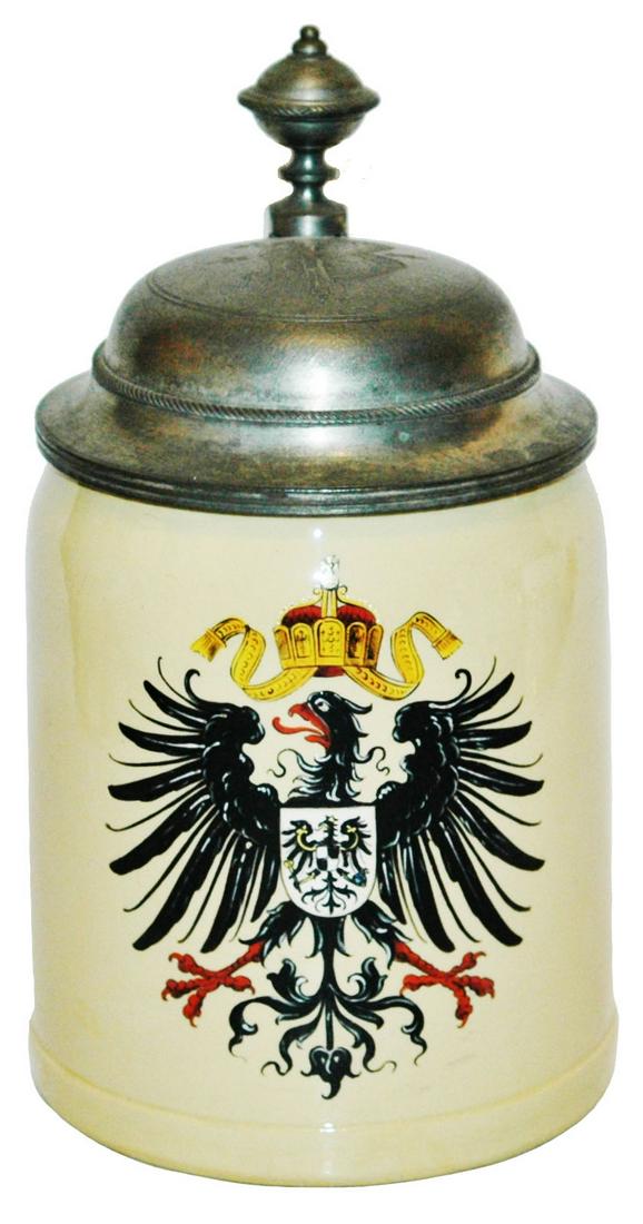 Mettlach Imperial Eagle Stein (1 of 3)