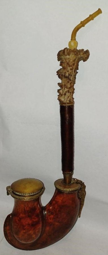 Large 18" Burl Wood Pipe (1 of 3)