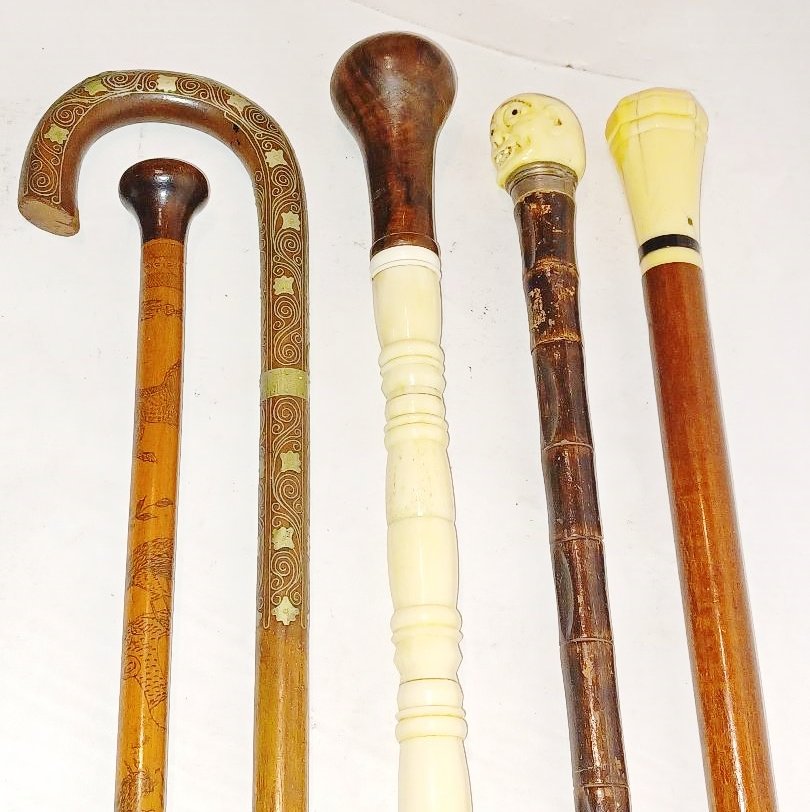 Group of Five Canes - Read descriptions (1 of 11)