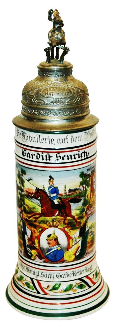 Regimental Garde Reiter Dresden Stein (1 of 4)
