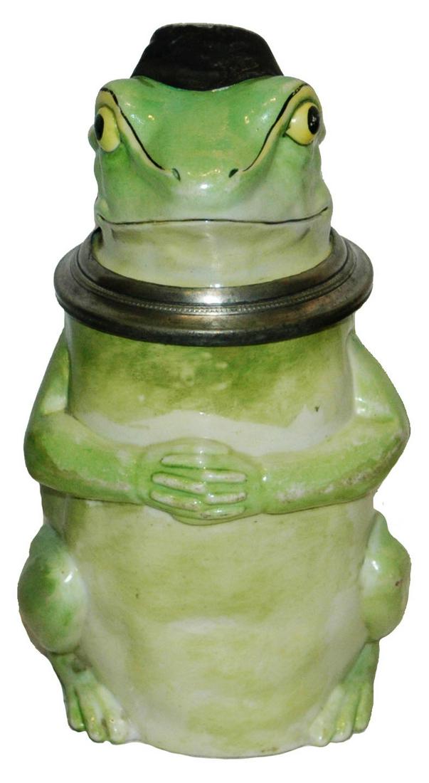 Student Frog Bohne Porcelain Character Stein (1 of 4)