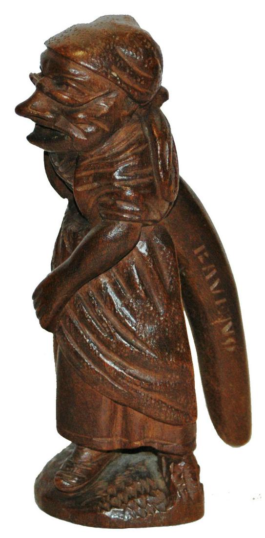 Black Forest Nutcracker of Old Woman w Glasses (1 of 3)