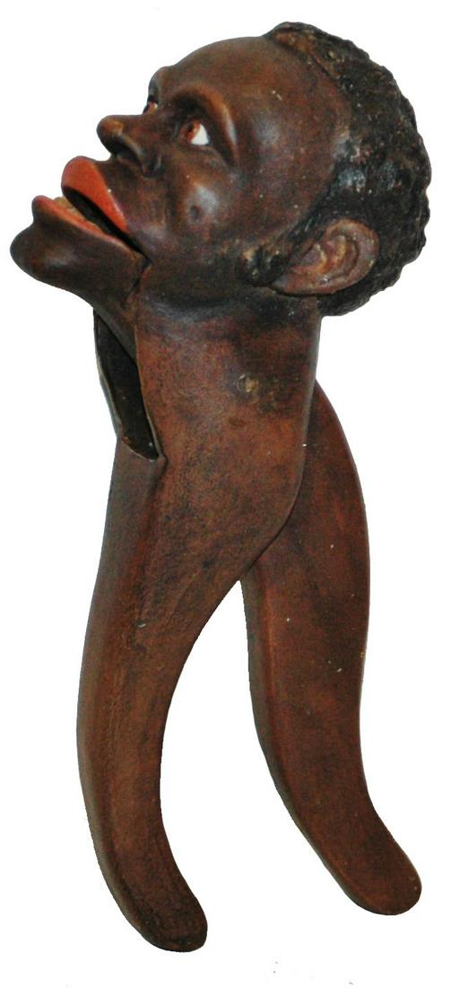 Uncommon Blackman Carved Wood Nutcracker (1 of 2)