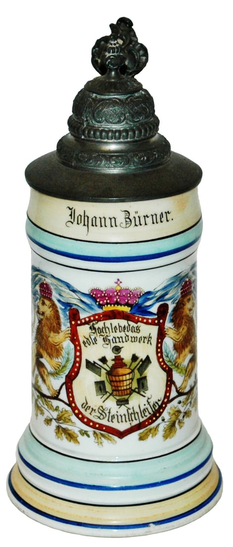 Occupational Brewer Stein Lions & Brewer Tools (1 of 4)