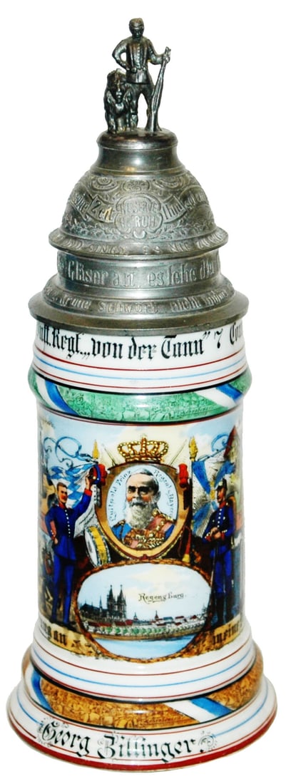 Regimental Inft Regensburg Stein (1 of 4)