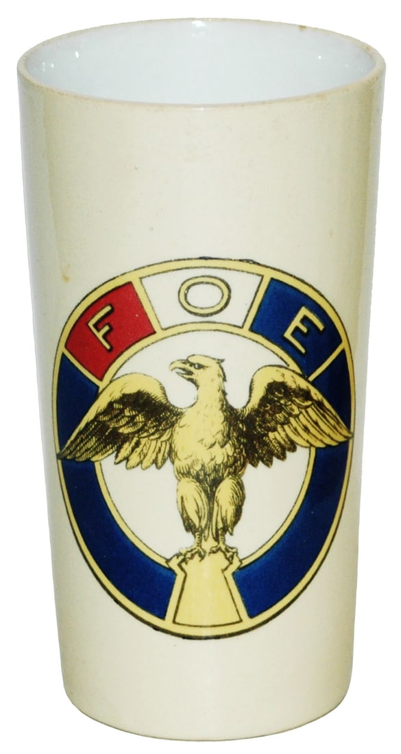 Mettlach FOE and Eagle Beaker (1 of 2)
