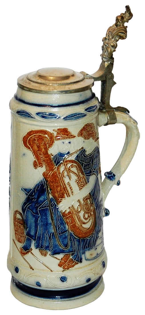 Whites Utica Tuba Musician Ocher & Cobalt Stein (1 of 3)