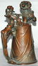 358: Rare Mephistopheles and Diana Copper Plated Stein - 3