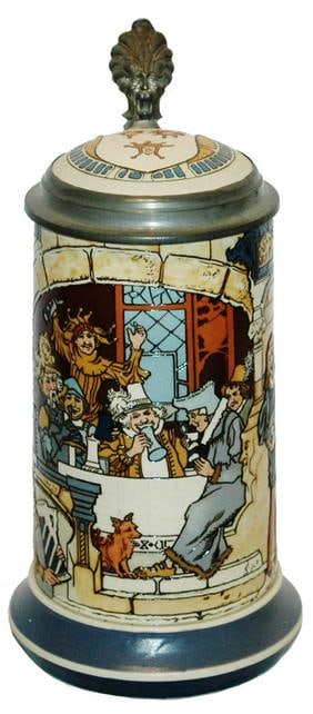 Mettlach Knight at Castle Party Schlitt Stein (1 of 5)