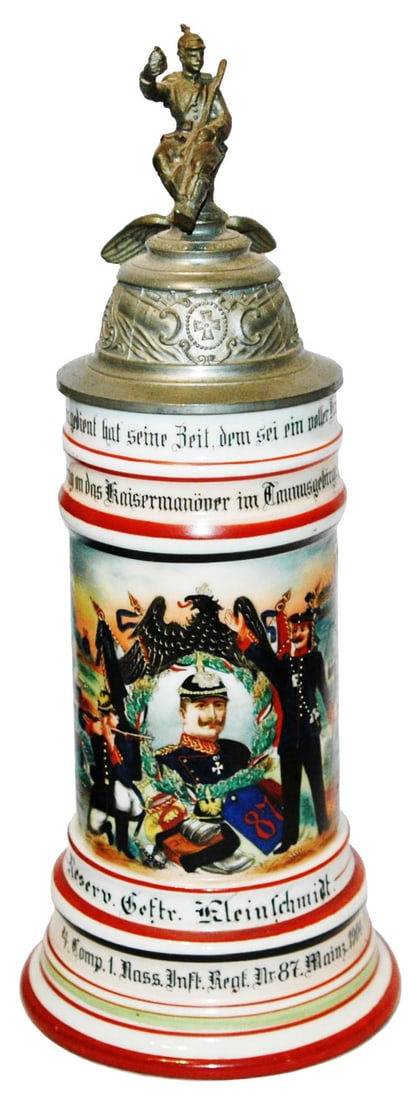 Regimental Inft Nr 87 Minz Stein (1 of 4)
