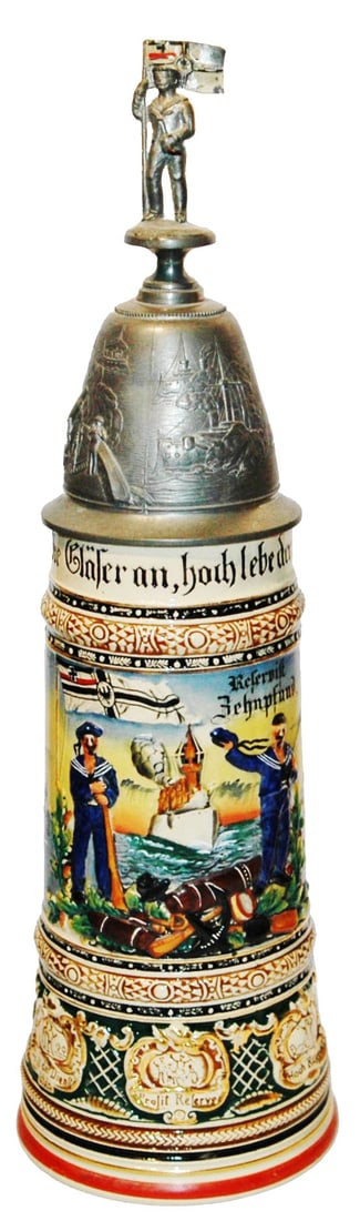 Regimentl Nvy SMS Rheinland & Zahringen II Stein (1 of 5)