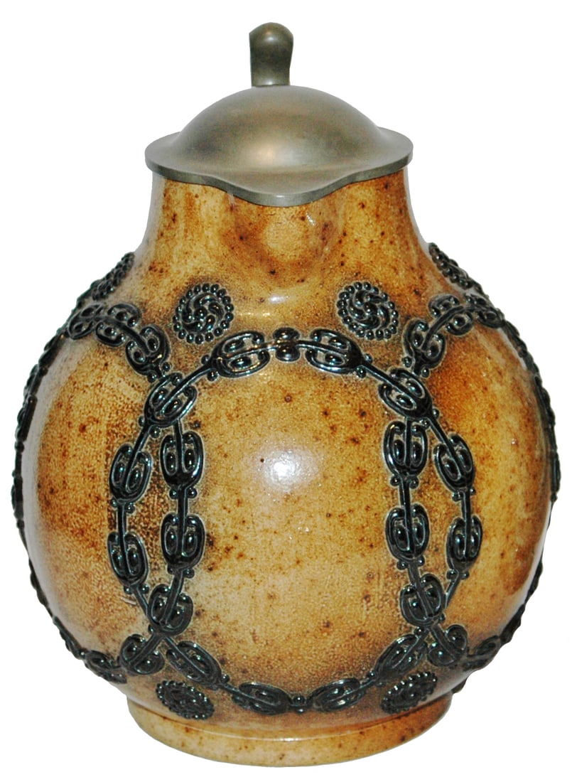 3L Paul Wynand Art Nouveau Stoneware Stein (1 of 3)