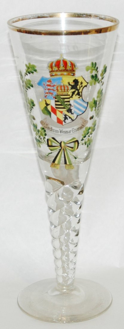 Blown Glass Pilsner Goblet (1 of 3)