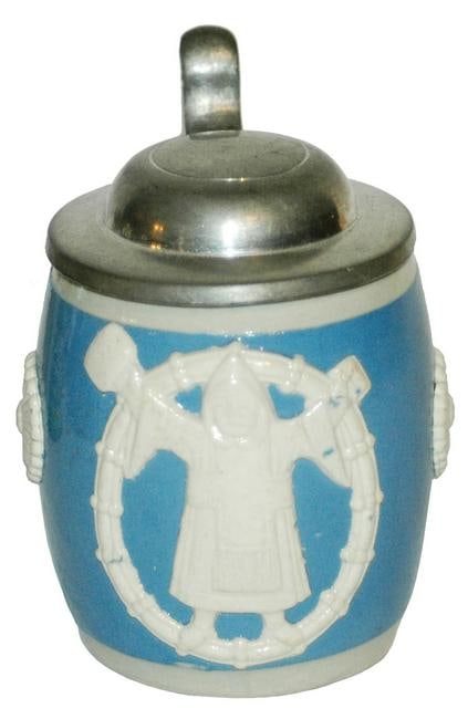 Mettlach 1/16 L Mini Munich Child Wekara Stein (1 of 3)